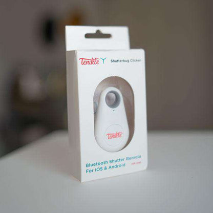 Bluetooth Shutter Remote (Take Pics & Videos From Up To 30 Feet Away)
