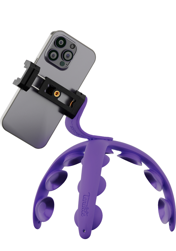 Support de Caméra Bébé Universel Flexible Rotation à 360°Fixation